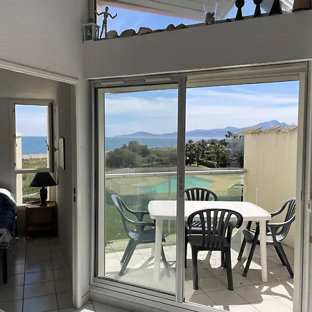 T3 Mezzanine, 6 Pers, Piscine, Plage, Parking, Animaux Ok - Fr-1-106-67 Apartamento Saint-Cyprien (Pyrenees-Orientales)